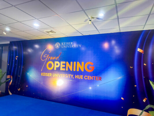 Lễ ra mắt KEISER UNIVERSITY VIETNAM, HUE CENTER